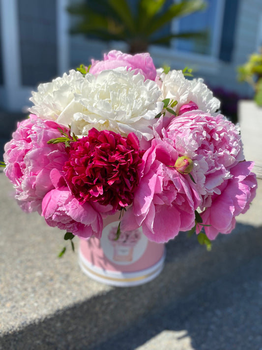 Peonies Arrangement "Medium" image 1