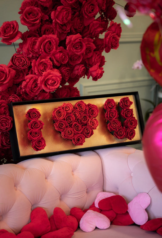 Everlasting roses I❤️U