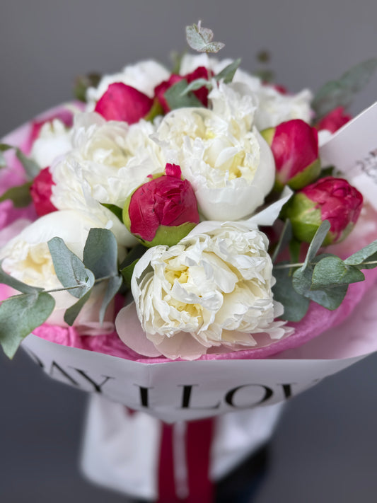 Charming peonies 20stems image 1