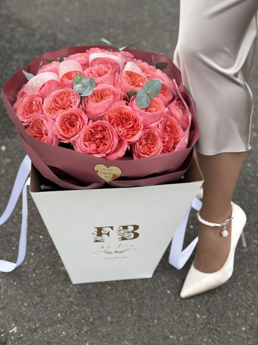 Garden Roses Peach Love 30 steams image 0