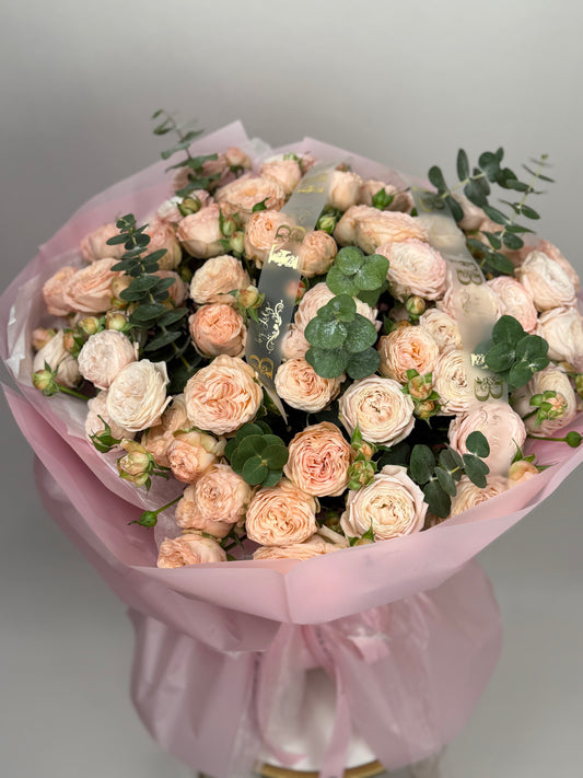Luxury Spray Roses 60cm length "Medium" image 0