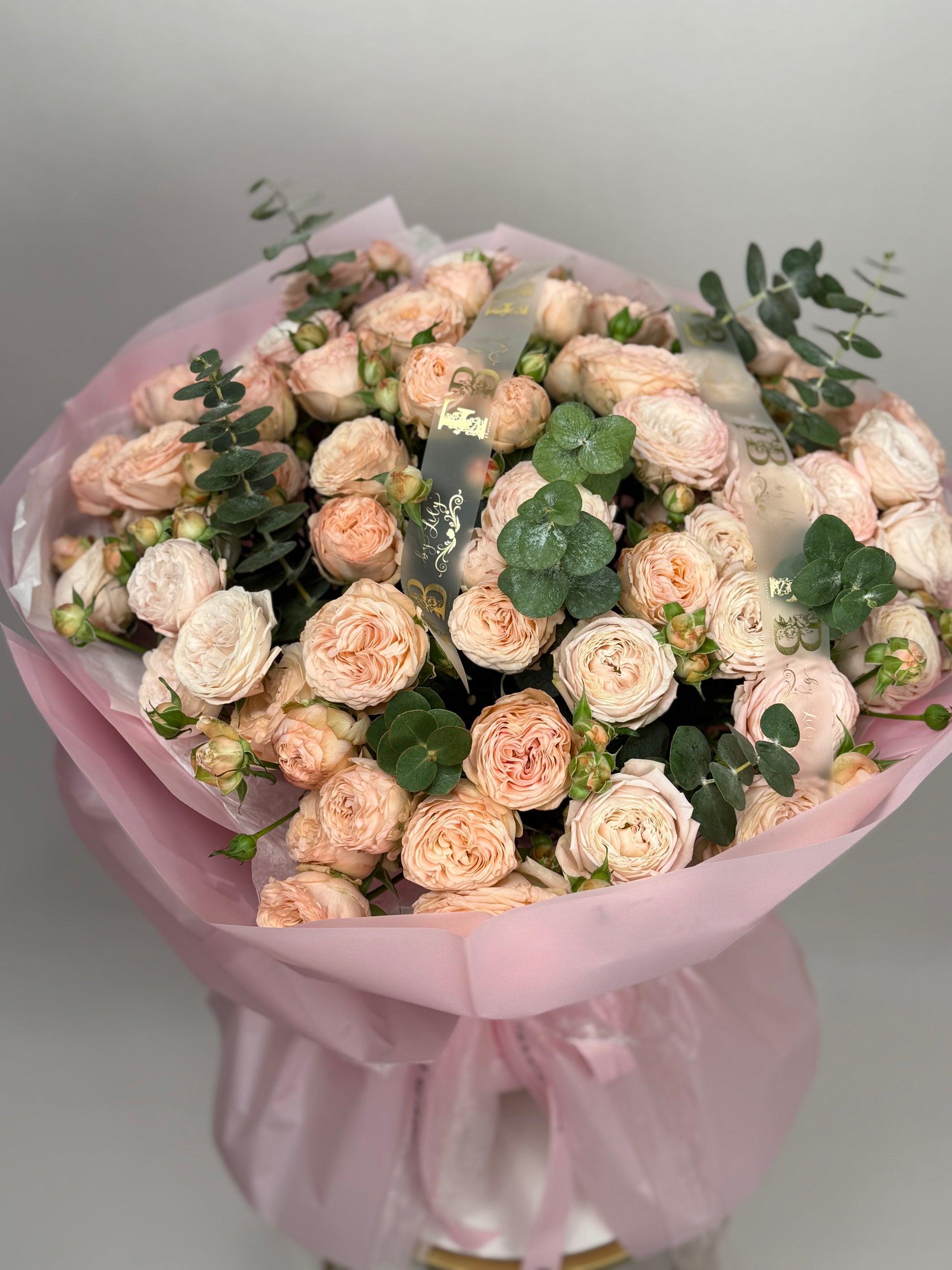 Luxury Spray Roses 60cm length "Medium" image 0