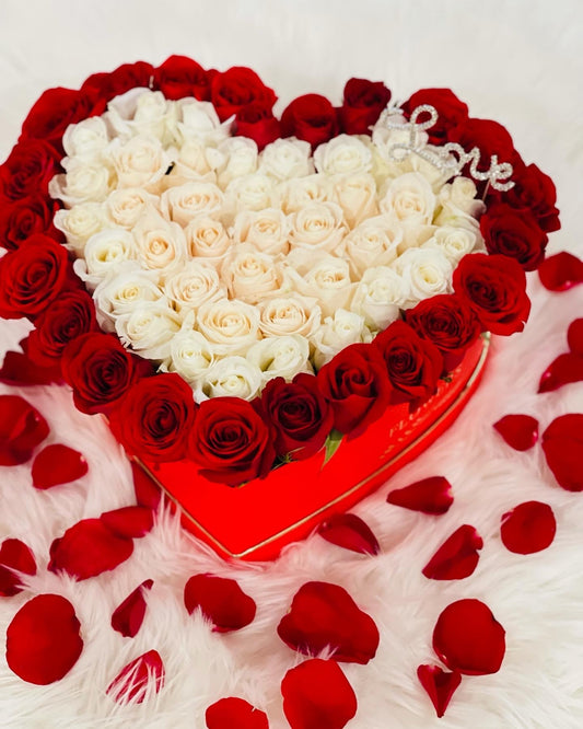 Heart Roses arrangement image 0