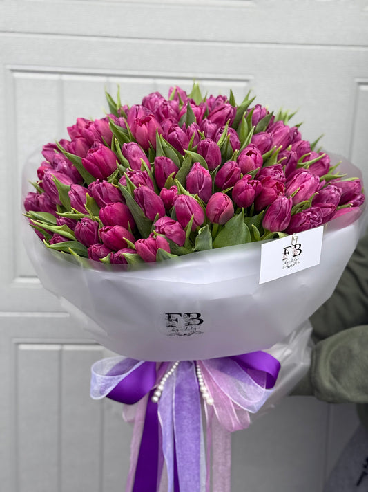 Double Peony Tulips image 0
