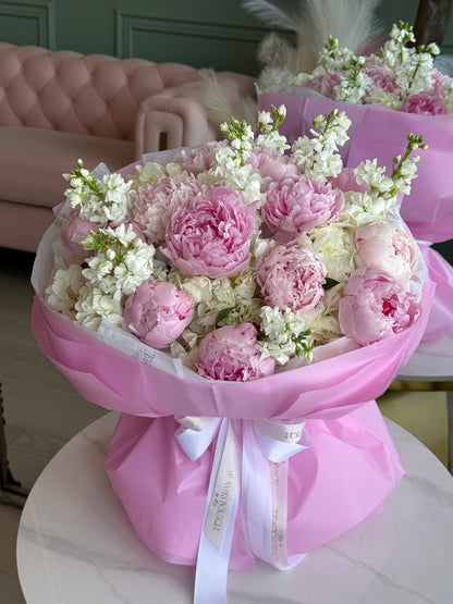 Soft Peony Bouquet