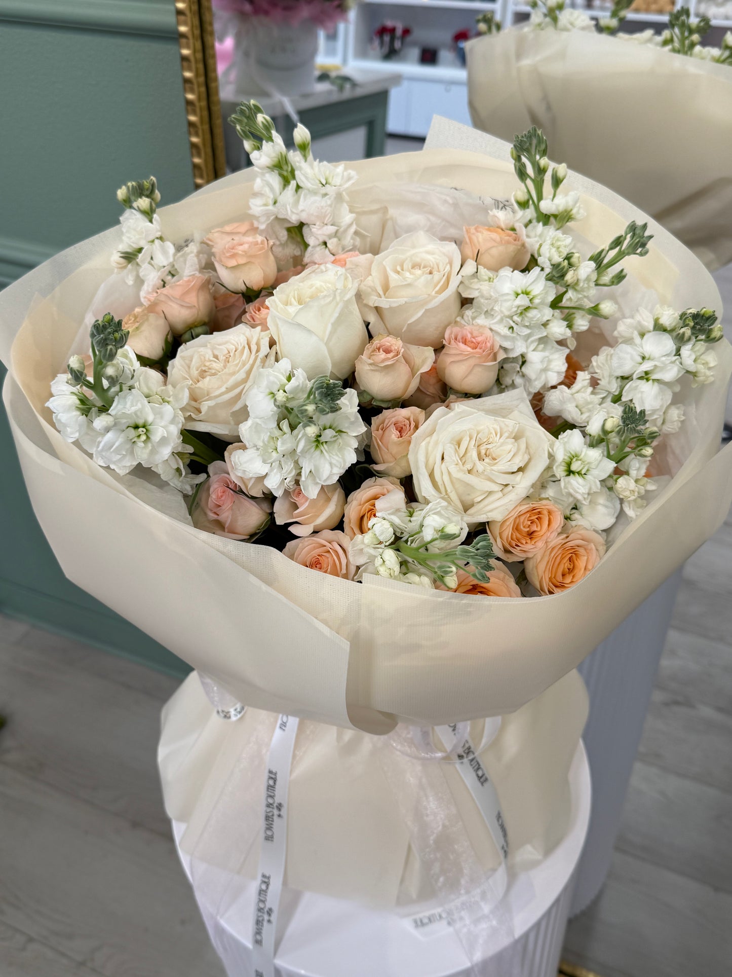 A Floral Embrace "Medium Size"