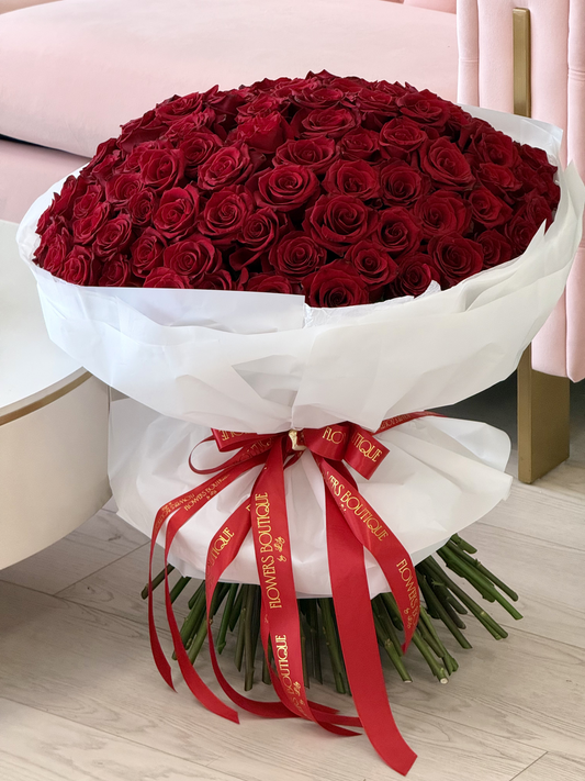 100 Red Roses