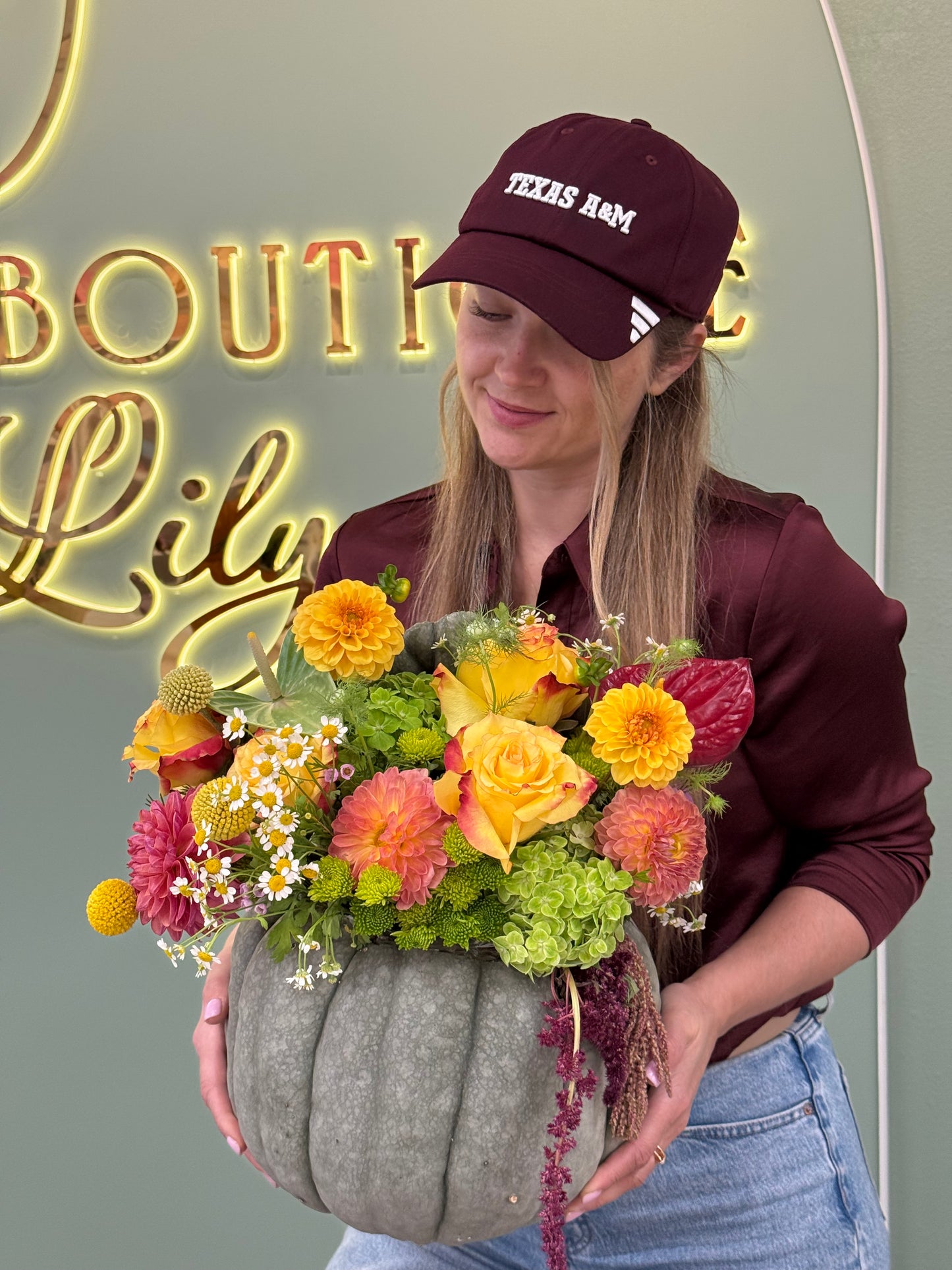 Pumkin Arrangement "Green"