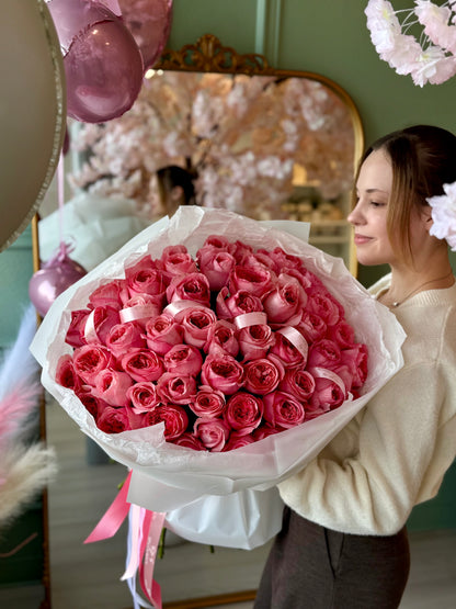 Garden roses pink expression