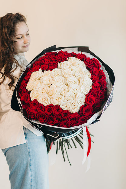 Beautiful heart arrangement "Large Size"