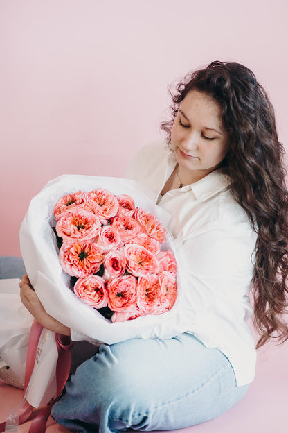 Gorgeous Garden roses mandarin expression